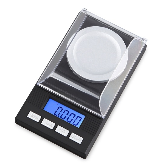Round Plateform High Accuracy 001g Digital Weighing Balance Diamond Scale