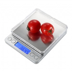 2000g x 0.1g Durable digital pocket weighing scale